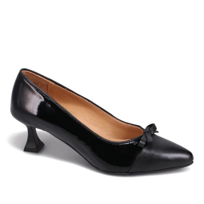 WOMEN'S VERA HEEL-BLACK