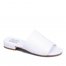 WOMEN'S OLI SLIDE SANDAL-WHITE LEATHER