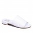 WOMEN'S OLI SLIDE SANDAL-WHITE LEATHER